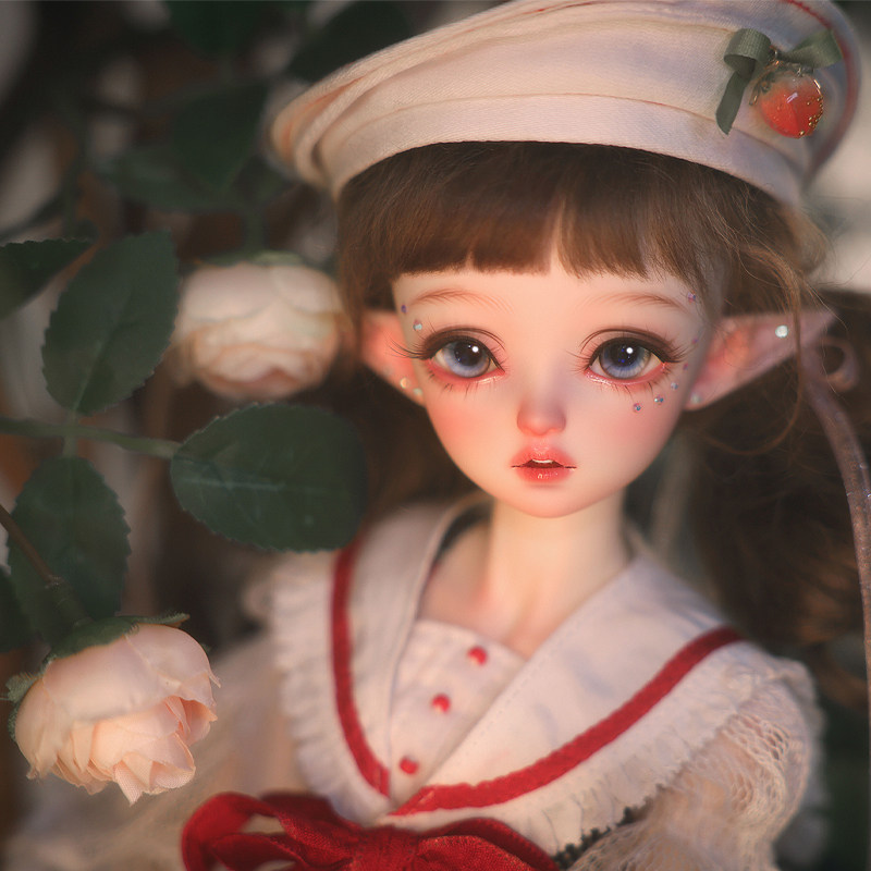 停售关仓限定aedoll芙蕾雅freya精灵版4分bjd女娃娃全套整娃人偶