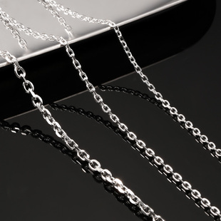 饰材料 链装 新款 钛钢椭圆劈角链饰品链条diy项链手链配饰包链服装