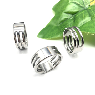 钛钢开口圈工具diy饰品配件指环开环助力戒指手工制作开合器挂圈