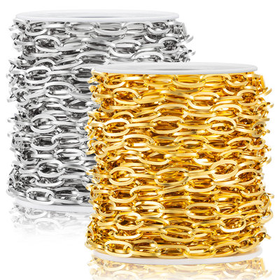 金色链条钛钢手工diy项链手链