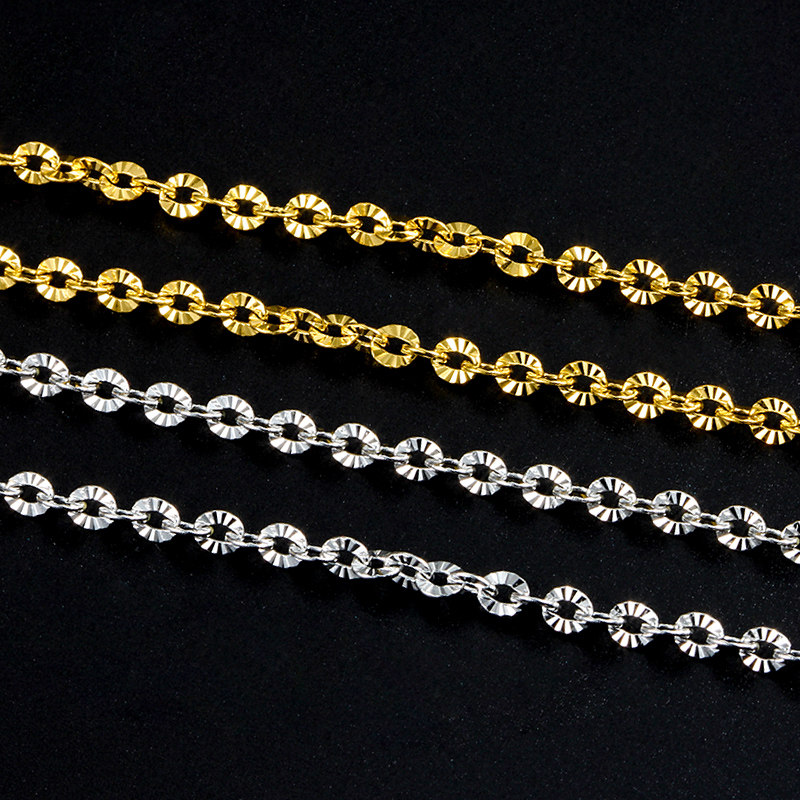 钛钢太阳花链饰品金色链条diy项链手链时尚配饰小众轻奢链子装饰,饰品/流行首饰/时尚饰品新,链条,淘宝优惠券,粉丝福利购,淘宝优惠卷