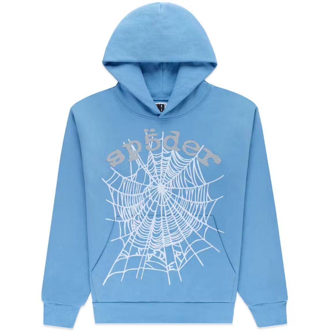 Sp5der OG Web V2 Hoodie Dusty Blue