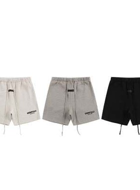 美潮高街FOG加绒新款外贸短裤