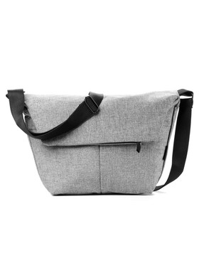 cai休闲单肩包时尚斜挎包男女士饺子包信封邮差包iPad4电脑通勤包