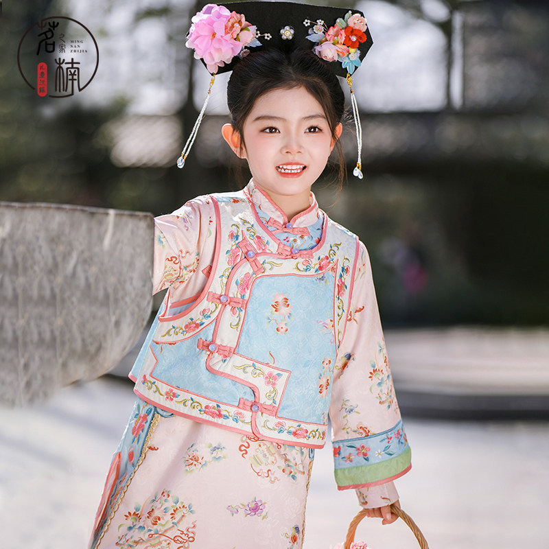 汉服女童春装宝宝中国风