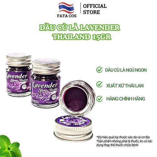 泰国Sleep Balm薰衣草助眠膏15克