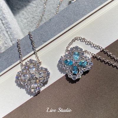 无敌闪耀的仙女满钻项链