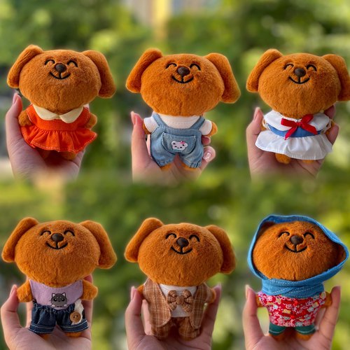 棉花娃娃娃衣10cm大笨狗可穿