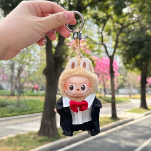 拉布布labubu4代心底密码娃衣