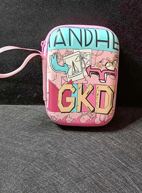 gkdmini plus掌机收纳包粉色现货白色收纳包整理包数码整理归类包