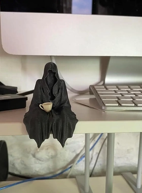 新品黑衣诡秘之主摆件惊悚黑袍哥特式花园装饰树脂工艺品礼物