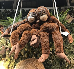 宜家国内代购尤恩格斯库格毛绒玩具红猩猩大猴子公仔七夕礼物玩偶