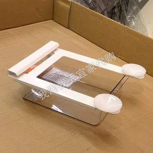 宜家国内代购 克里卡克 冰箱储物盒 吸盘式水果蔬菜冷藏保鲜盒
