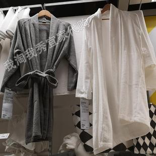 1.1宜家国内代购 罗克翁 浴衣 浴袍温暖柔软舒适吸水酒店美容院