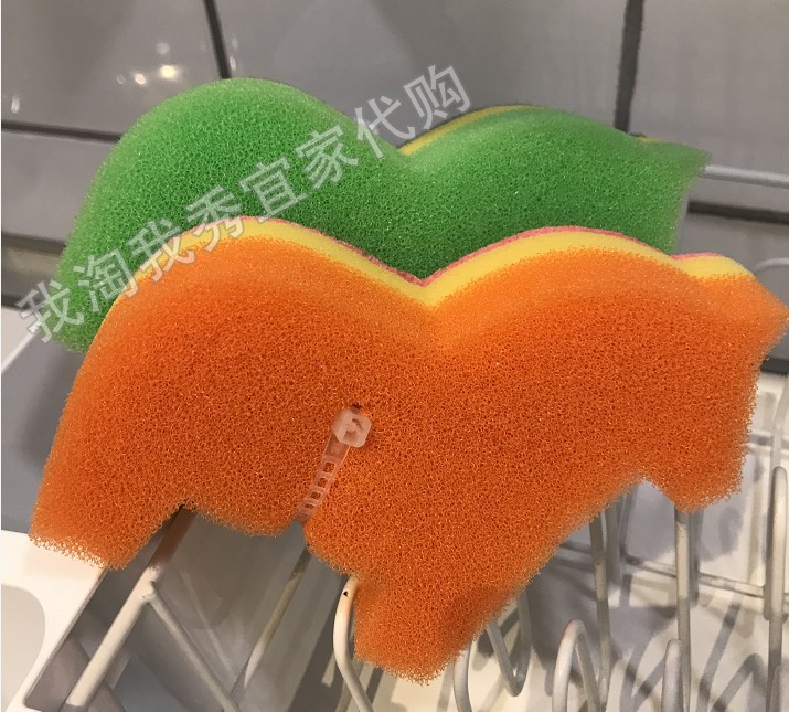 宜家斯纳博卡海棉擦双面百洁布