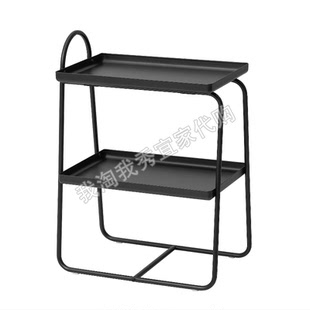 宜家国内代购 汉托森 床头桌/搁架单元 置物架家用简约卧室收纳