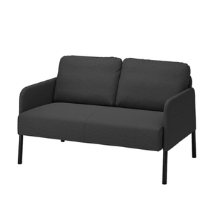 IKEA宜家 鲁斯达 双人沙发 基尼萨布艺沙发客厅简约现代 国内代购