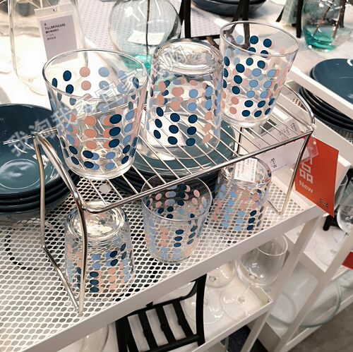 IKEA宜家勒沃达德干碗架不锈钢沥水篮滤干架杯架厨房用具国内代购 - 封面