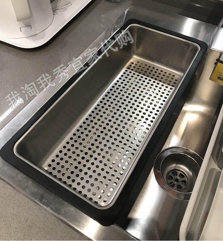 IKEA宜家 诺煌 滤碗 不锈钢厨房水盆滤水器 沥水篮厨具 国内代购