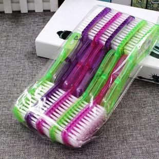 大号水晶鞋刷子 优质塑料透明鞋刷家居日用百货一元两元店货源