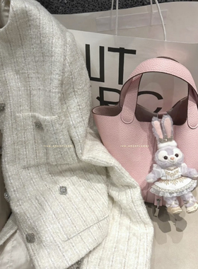 ARAN PLAMM-包包头层牛皮高级感小众设计水桶包大容量手提包49-0N