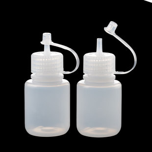 带盖滴瓶30/60ml尖嘴瓶点胶点滴瓶分配瓶塑料便携小瓶进口Nalgene