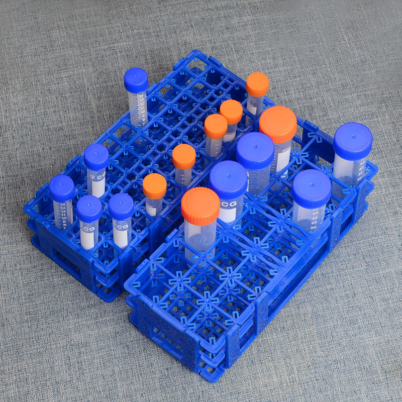 15ml/50ml塑料离心管架44孔21孔泡沫可拆卸样品架试管架ep管架