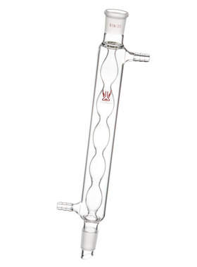 球形冷凝管直形玻璃冷凝管标准口14/19/24/29口 120-500mm