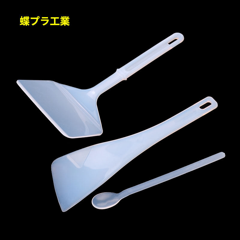 PFA铲165*57mm特氟龙F4四氟PFA勺子刮刀铲酸碱高温半导体日本进口
