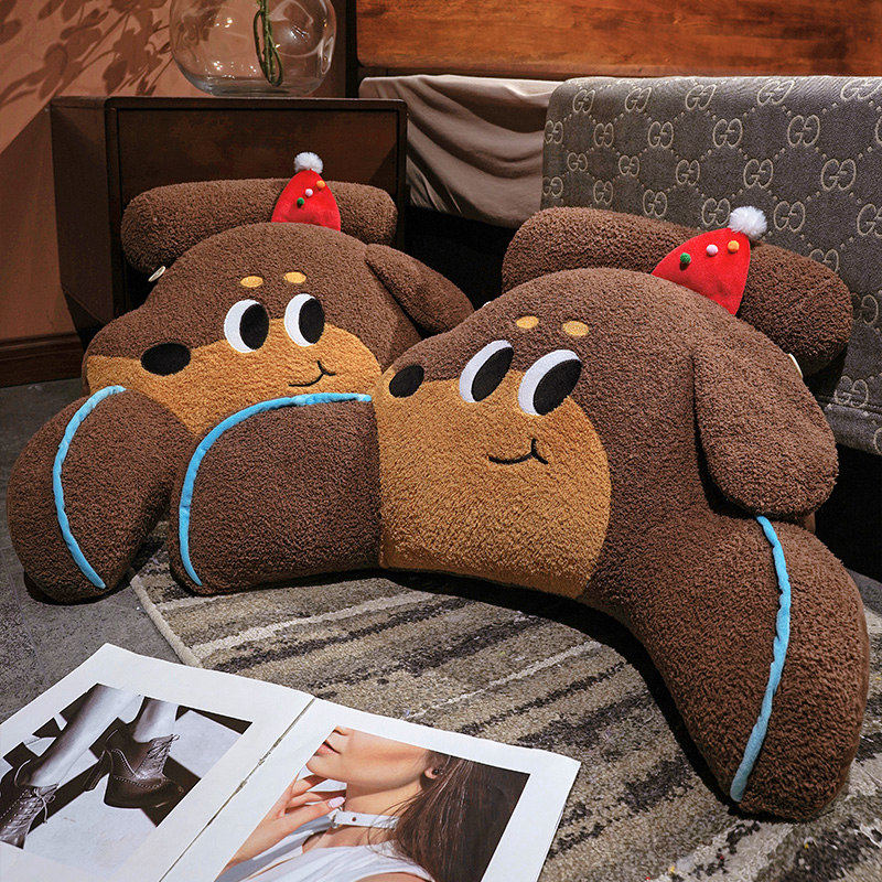 狗狗抱枕床头软包大靠背女生宿舍床上看书玩手机护腰靠枕椅子腰靠,居家布艺,床头靠垫,淘宝优惠券,粉丝福利购,淘宝优惠卷