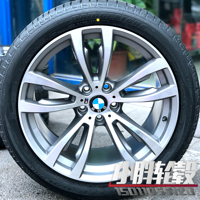 适用20寸宝马x5x6M原厂原装轮毂轮胎469m 改装升级X5X5MX6钢圈铃