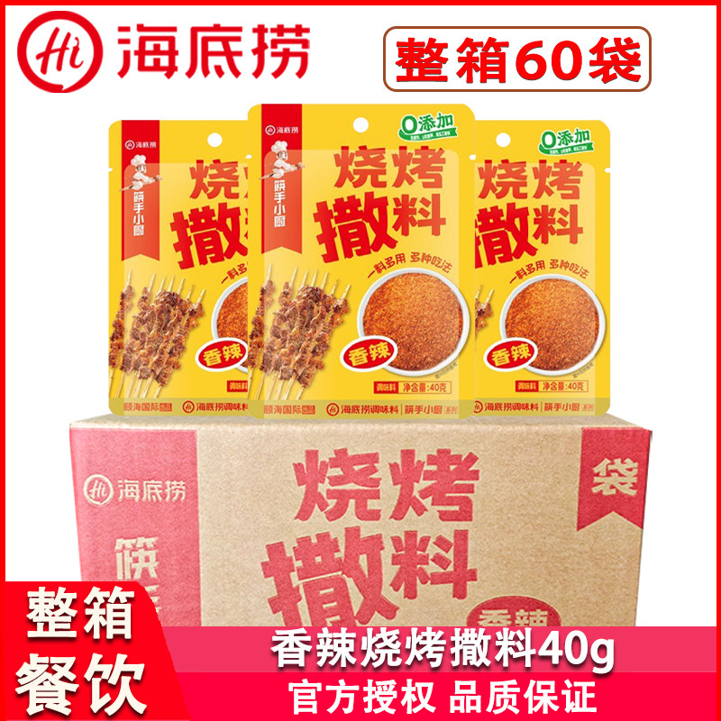 海底捞香辣烧烤撒料40g*60袋餐饮