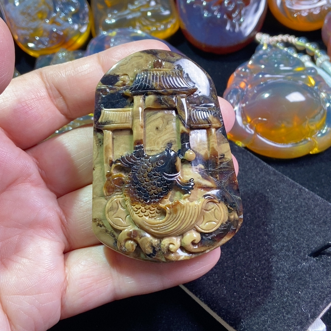 特色根珀鱼跃龙门31.8克