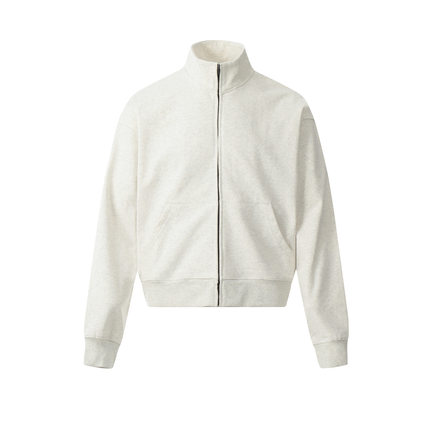 NTBF欧美高街潮牌立领重磅拉链立领夹克男女情侣款街头宽松外套