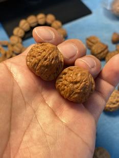 文玩核桃官帽小狮子头小手捻京八棱矮桩官帽狮子头大肚秋子手持