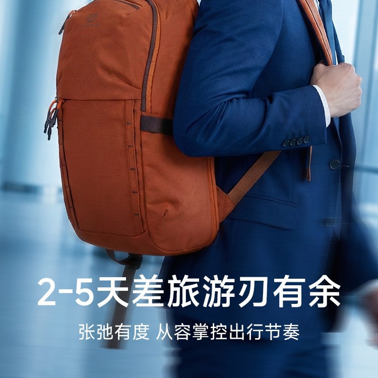 泰鼎轻便商务旅行包防水耐磨尼龙大容量背包可挂行李箱男士双肩包图片
