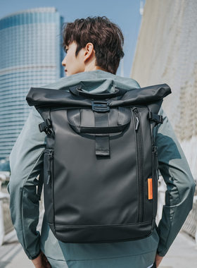 新款双肩包Tangcool背包男牛津布