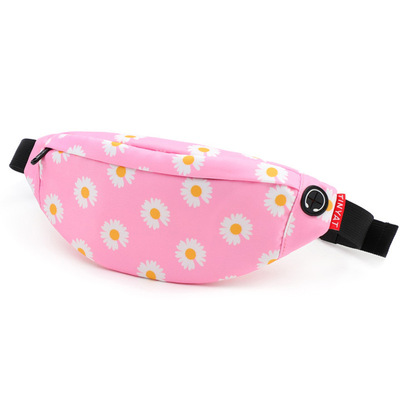 TINYAT新款韩版文艺清新印花小雏菊腰包女斜挎包夏天手机包高级感