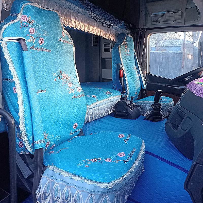 解放J6PJH6J6GJ7小J6L悍V东风天龙KLVLKXKC大货车专用座套卧铺套