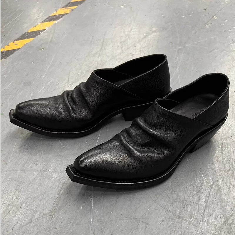 原创设计小众乐福鞋男休闲小皮鞋