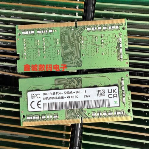 SK海力士HMAA1GS6CCJR6N-XN 8G 1RX16 DDR4 PC4-3200AA笔记本内存