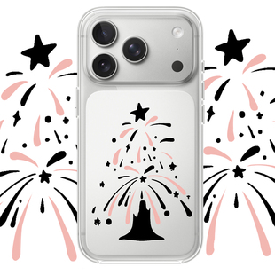 圣诞快乐适用于iPhone17PROMAX可爱卡通16PROMAX苹果透明手机壳15动漫14创意13简约12适用小米15华为OPPOVIVO