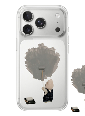 可爱刷墙小熊适用iphone17PROMAX苹果13卡通15PRO动漫12简约16PROMAX硅胶透明手机壳全包华为小米15PROvivo三
