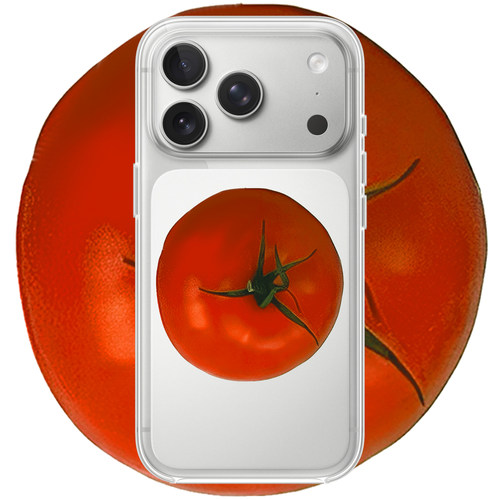 可爱西红柿适用于iPhone17PROMAX设计16PROMAX个性苹果透明手机壳1514创意13简约12适用小米17PROMAX华为OPPO