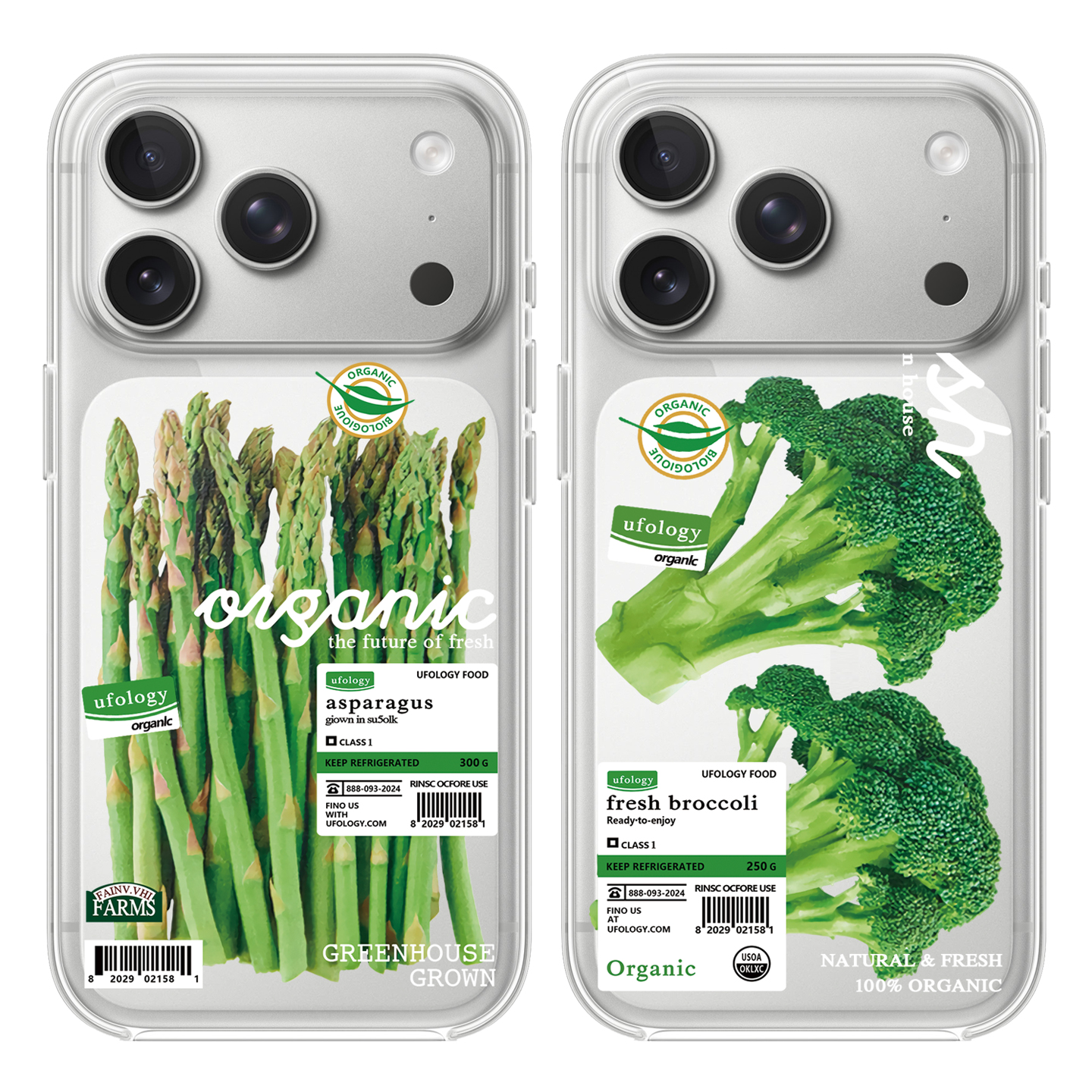 西兰花芦笋适用于苹果17PROMAX透明手机壳硅胶简约iPhone16PROMAX情侣15PRO小众14VIVOOPPO13个性华为小米