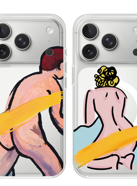 油画艺术适用于苹果17PROMAX透明手机壳硅胶简约iPhone16PROMAX情侣15PRO小众14华为小米13个性12VIVOOPPO