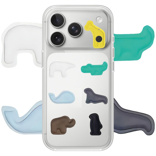 小动物适用于苹果17PROMAX透明手机壳硅胶可爱iPhone16PROMAX情侣15PRO卡通14VIVOOPPO13动漫12华为小米