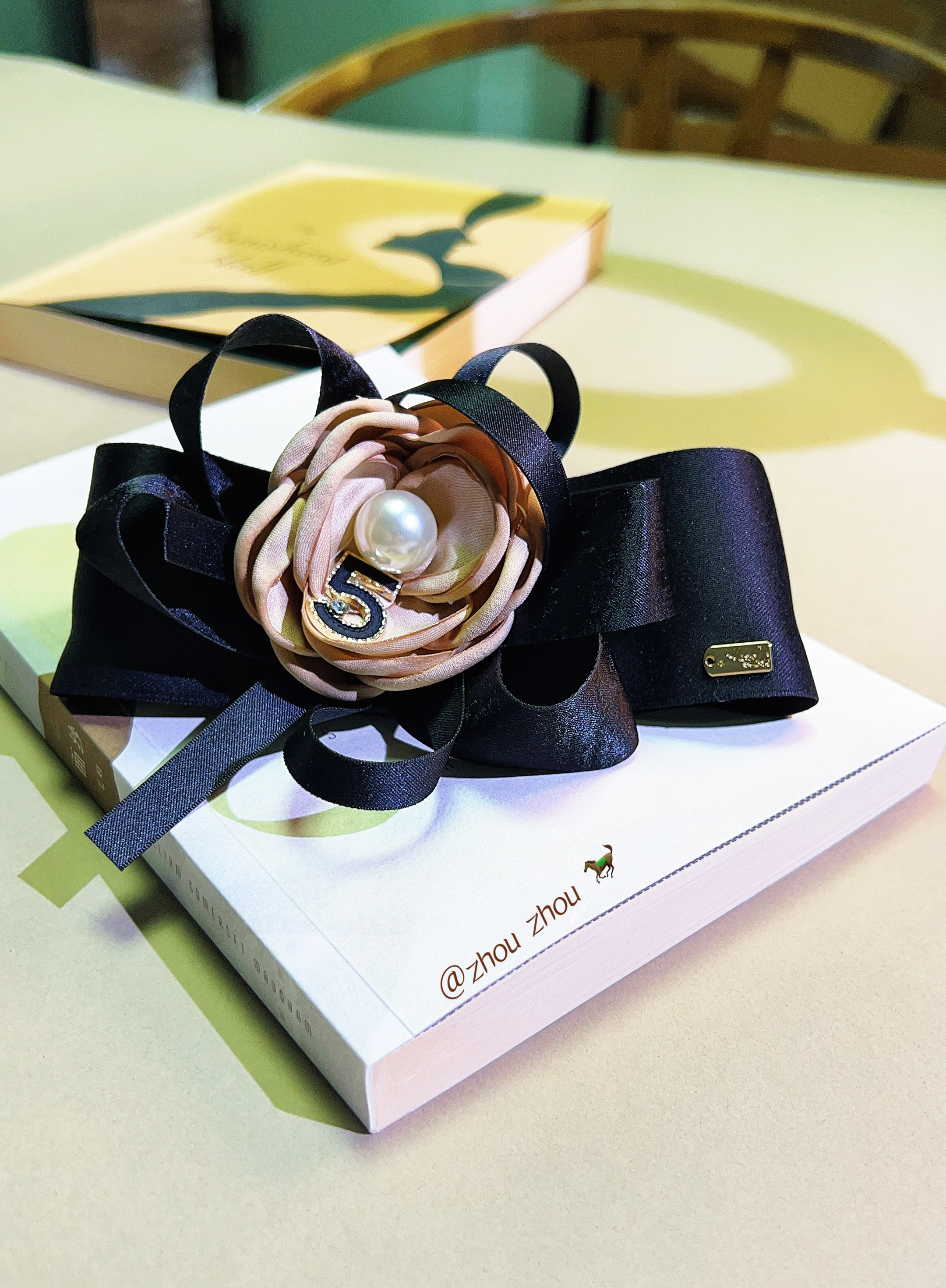 韩国新款手工花朵发夹山茶花弹簧夹发饰发卡新头饰