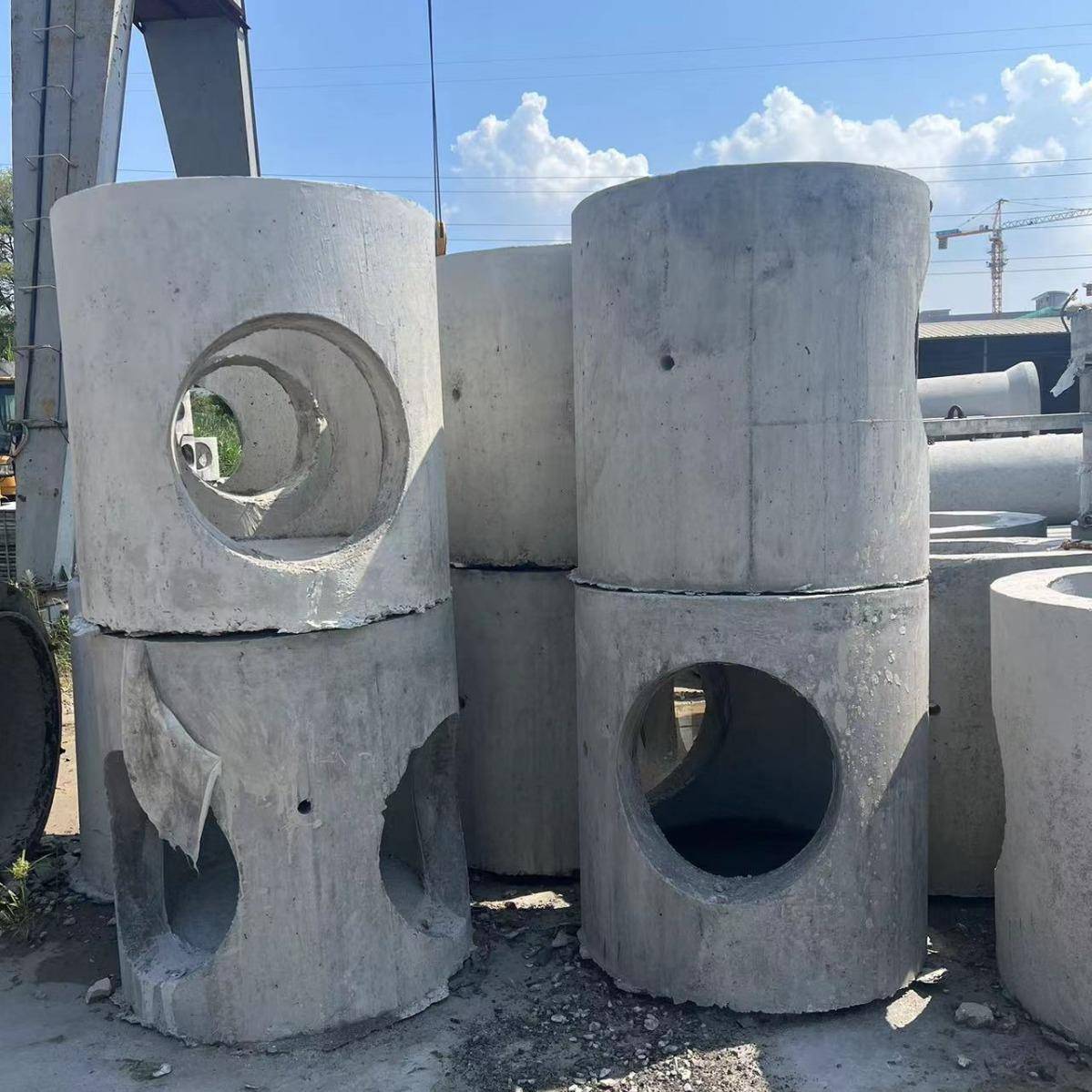 预制检查井双蓖雨水井矩形方井内径1600支持定制