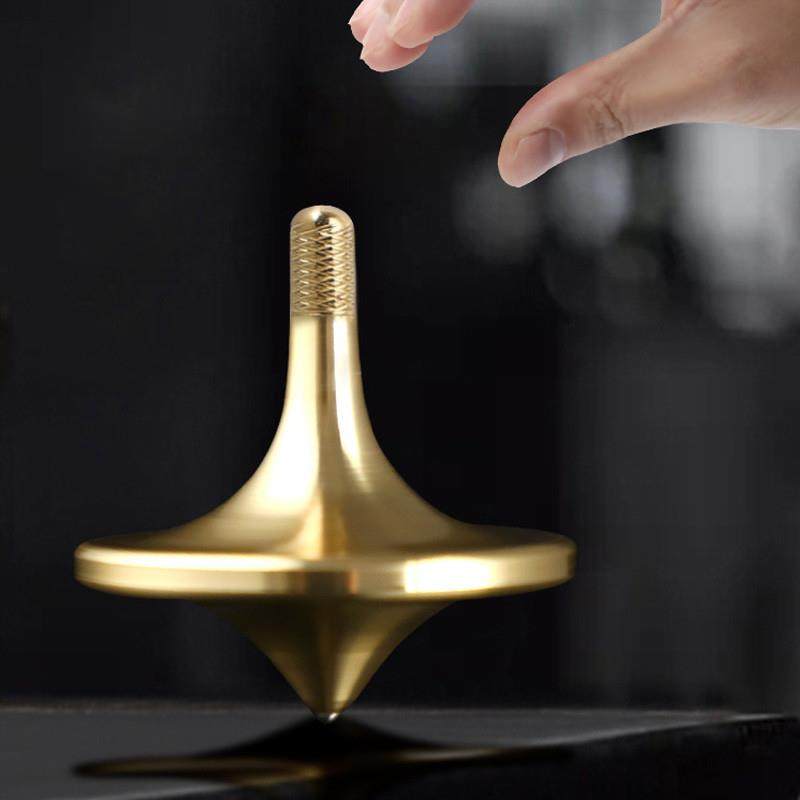 盗梦空间高阶黄铜版桌面手捻陀螺解压神器减压玩具无聊打发时间,玩具/童车/益智/积木/模型,陀螺,淘宝优惠券,粉丝福利购,淘宝优惠卷